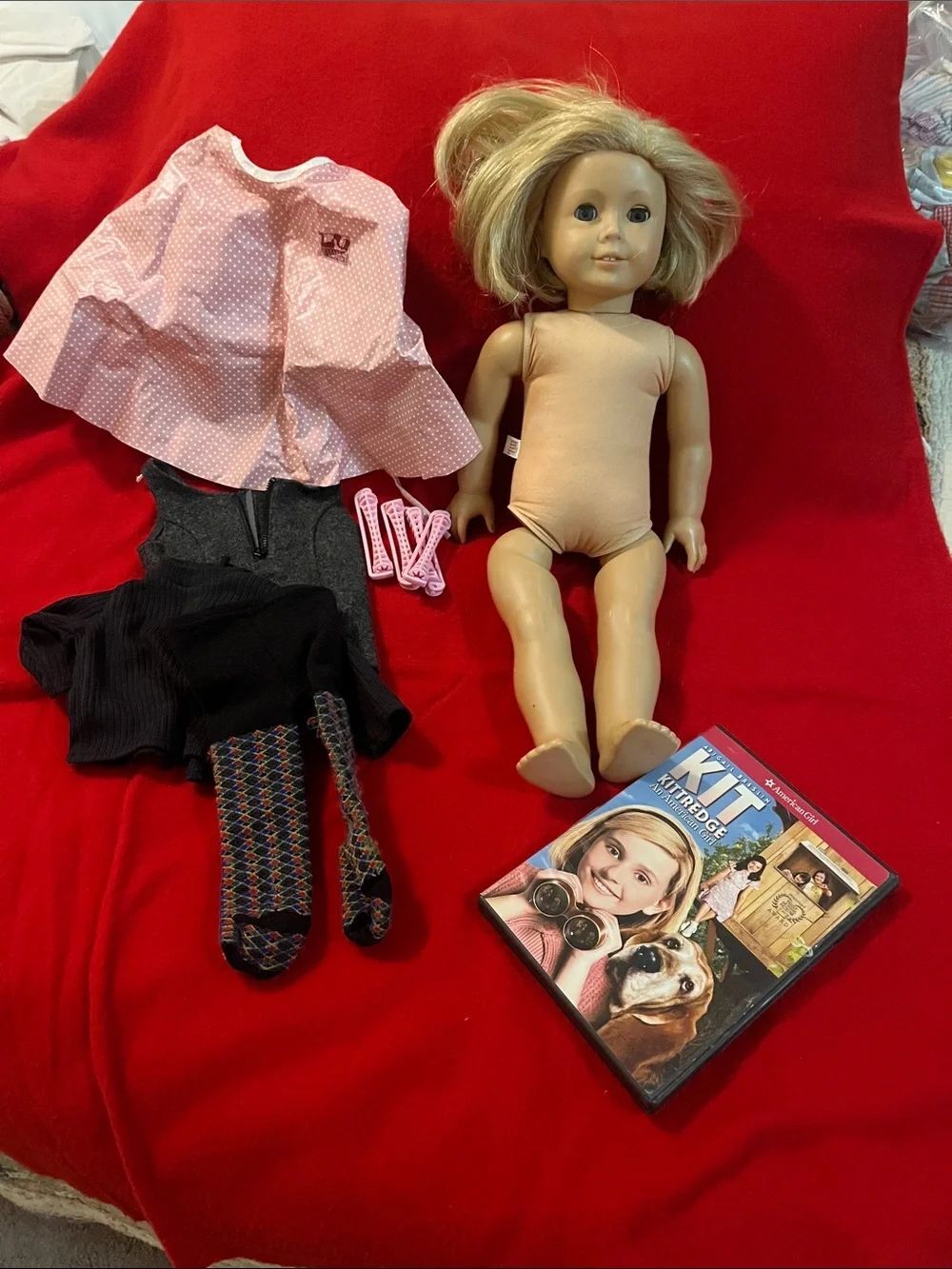 Kit pleasant Company, Doll, and clothes